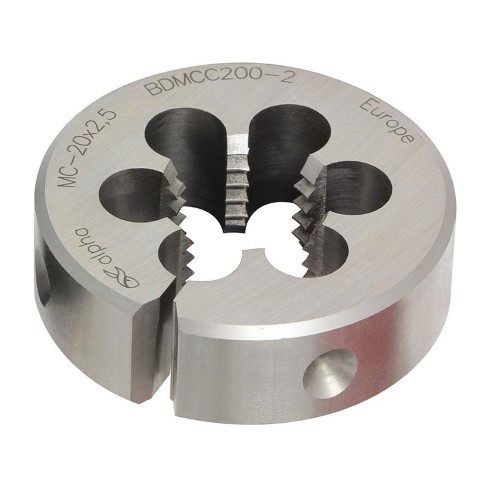 BUTTON DIE CHROME M 4 X 0.70 (E) 1 INCH O.D